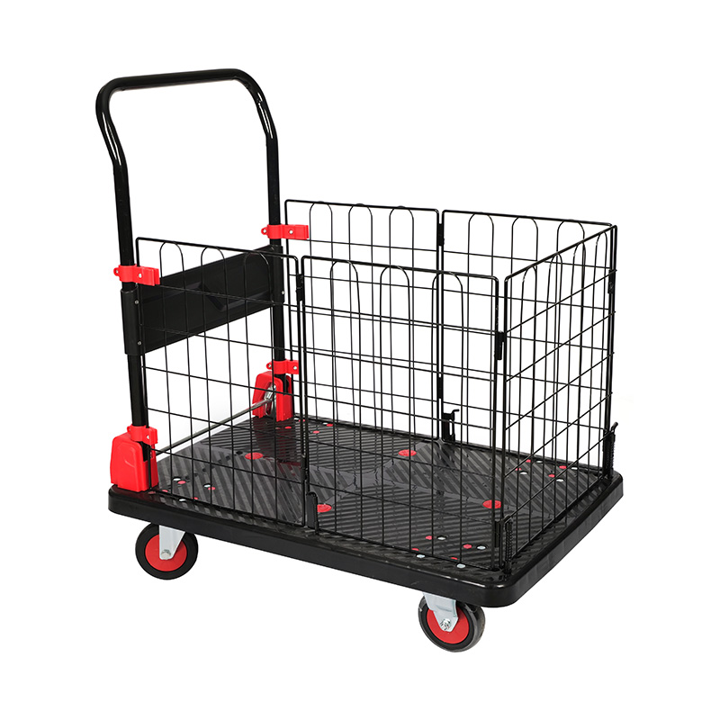 Camion cu gard plat